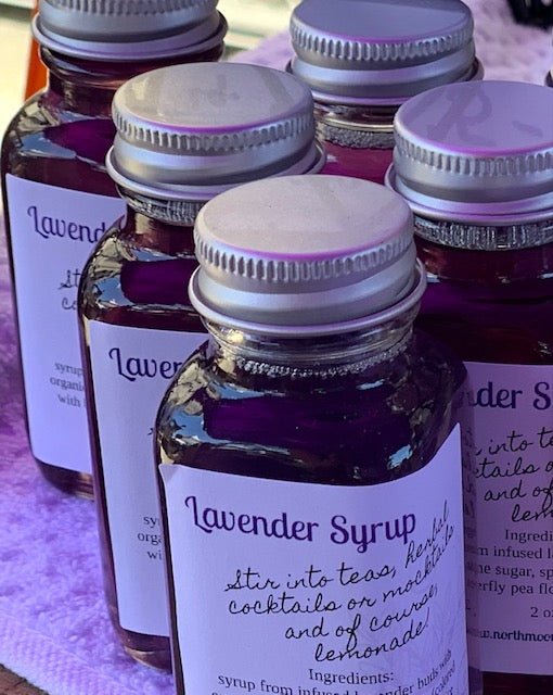 Lavender Syrup - 2 oz - North Moon Herbals